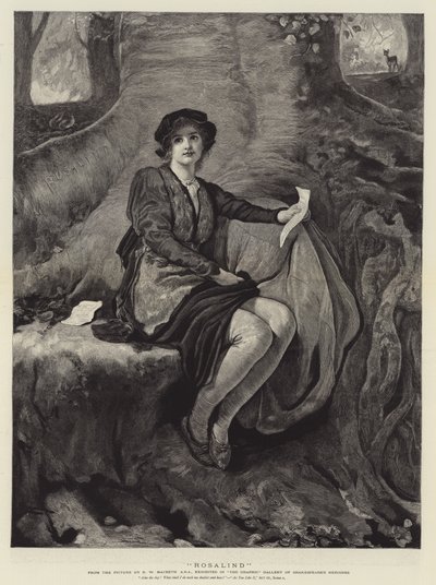 Rosalind by Robert Walker Macbeth